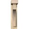Ekena Millwork Westlake Block Rough Sawn Bracket w/ Offset Brace, Douglas Fir, 4"W x 14"D x 18"H BKT0402X14X18WTL05RDF - alternate 3